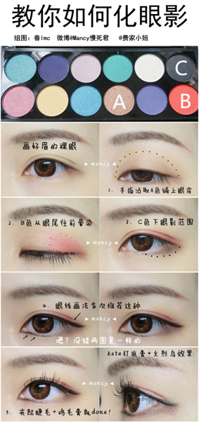 แต่งตาแบบสโมกกี้อาย