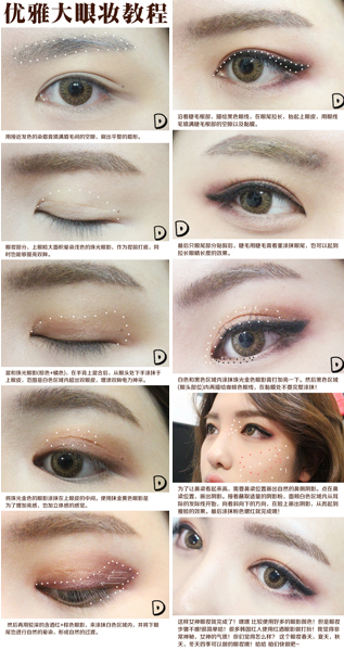 แต่งตาแบบสโมกกี้อาย