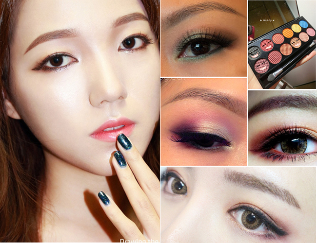 แต่งตาแบบสโมกกี้อาย