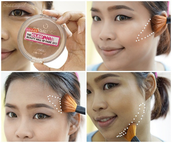 แต่งหน้าสาวผิวแทน