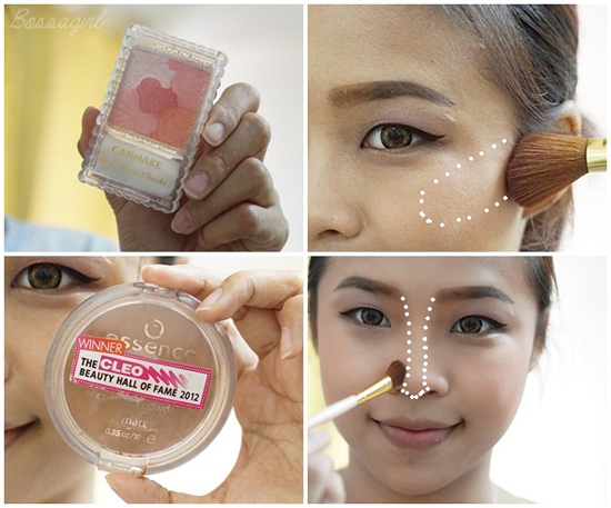 แต่งหน้าสาวผิวแทน