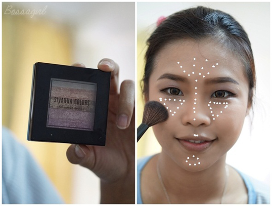 แต่งหน้าสาวผิวแทน