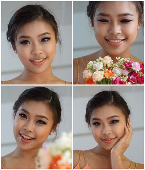 แต่งหน้าสาวผิวแทน