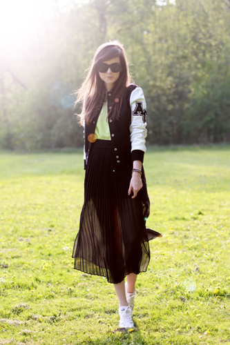 เสื้อแจ็คเก็ตไฮสคูล