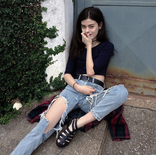 สาวฮิปสเตอร์