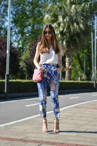 แฟชั่นกางเกงลายดอก