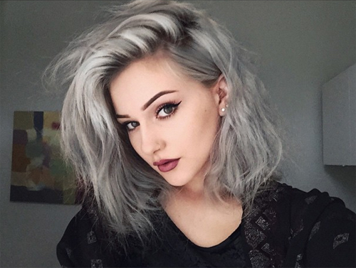 ผมสีเทา