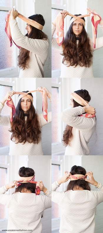 แฟชั่นผ้าผูกผม