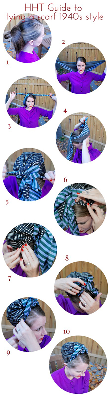 แฟชั่นผ้าผูกผม