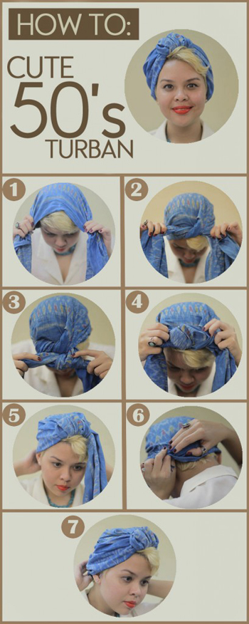 แฟชั่นผ้าผูกผม