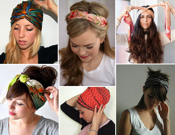 แฟชั่นผ้าผูกผม