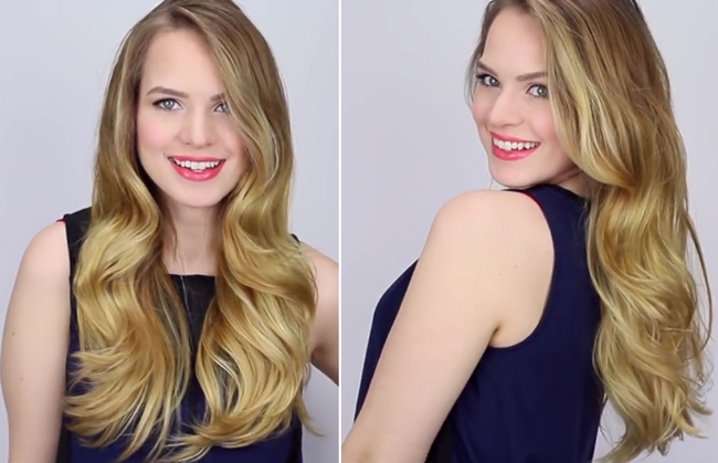 วิธีทำผมลอน