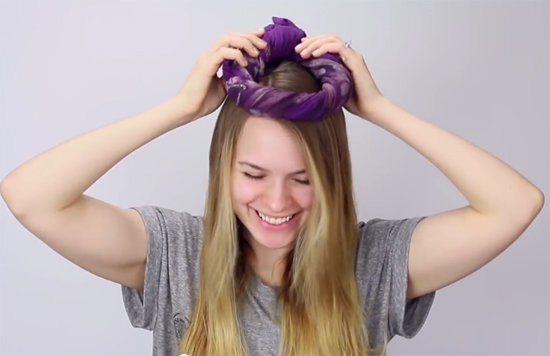 วิธีทำผมลอน