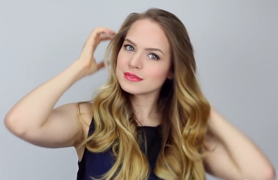 วิธีทำผมลอน