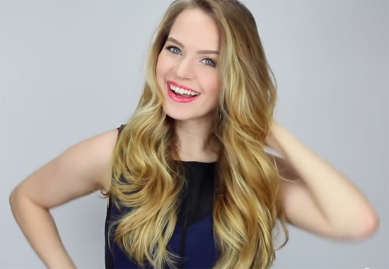 วิธีทำผมลอน