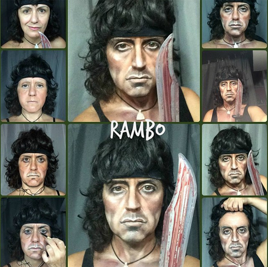 แต่งหน้าเลียนแบบคนดัง