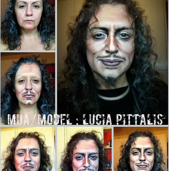 แต่งหน้าเลียนแบบคนดัง