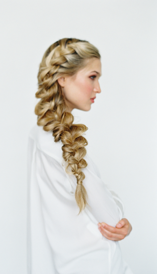 ถักเปียข้าง