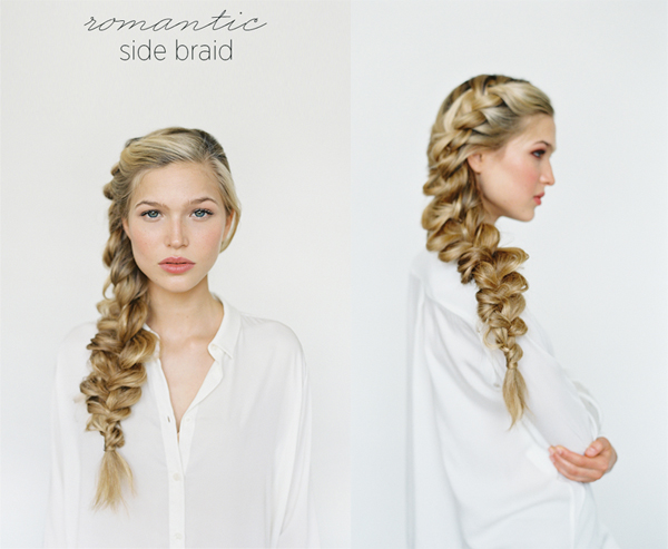 ถักเปียข้าง