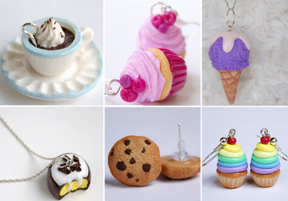 เครื่องประดับรูปขนมหวาน