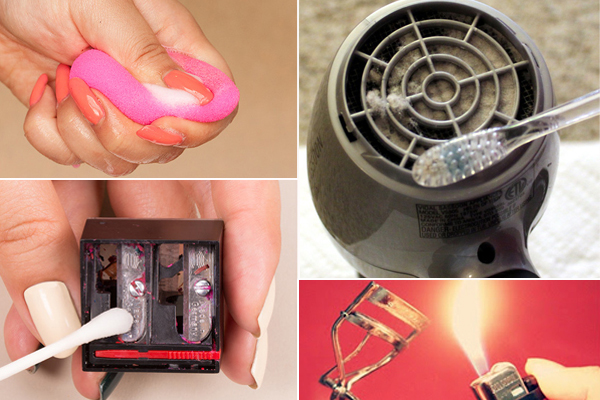 วิธีทำความสะอาดอุปกรณ์แต่งหน้า