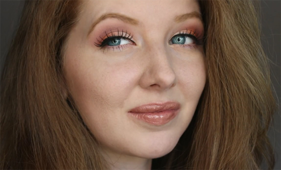 แต่งตาโทนสีส้ม