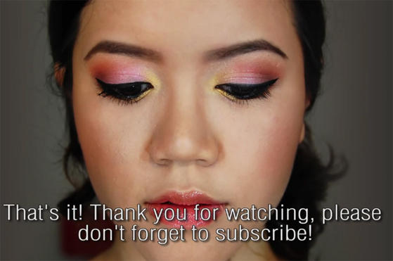 แต่งตาโทนสีส้ม