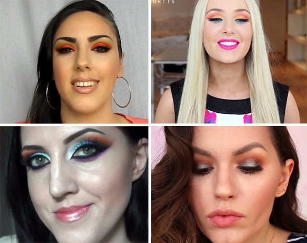 แต่งตาโทนสีส้ม