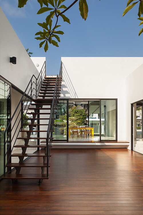 แบบบ้านตากอากาศชั้นเดียว 