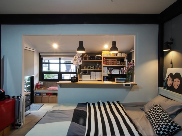 รีโนเวทห้องนอนเป็นห้องทำงานในตัว สวยขึ้นเยอะเลยอะ !