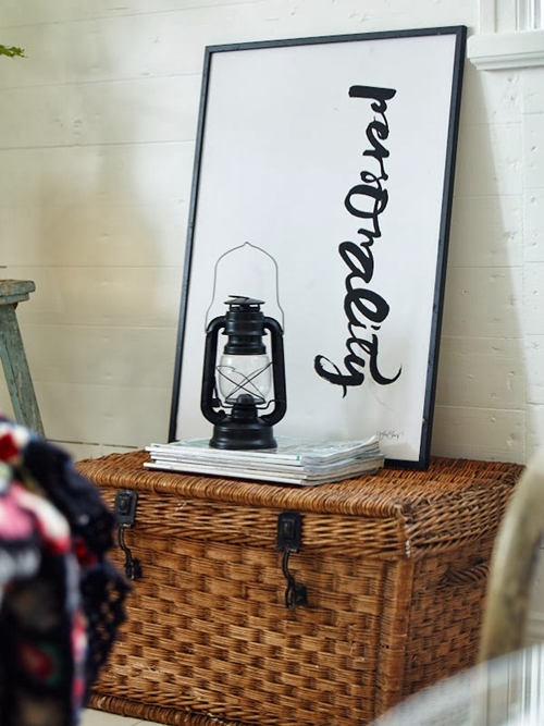 ห้องรับแขกแบบบ้าน ๆ สวยเก๋สไตล์วินเทจ