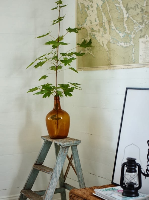 ห้องรับแขกแบบบ้าน ๆ สวยเก๋สไตล์วินเทจ