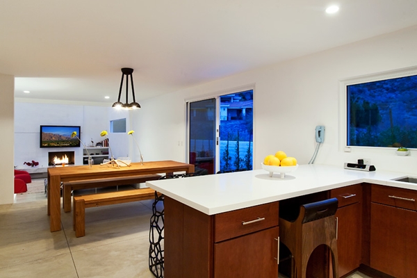 บ้านตากอากาศหรู บ้านตากอากาศบนเขา