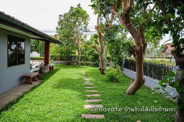 รีโนเวทบ้านชั้นเดียว เปลี่ยนบ้านร้างให้สวยเช้ง