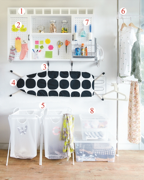 14 ทริคจัดระเบียบห้องซักรีดในบ้านให้น่าใช้