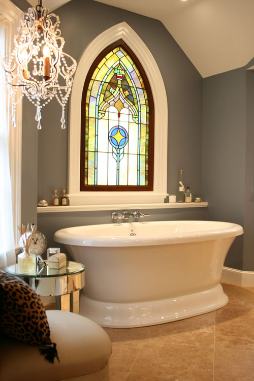 ไอเดียแต่งบ้าน ด้วย กระจกสเตนกลาส