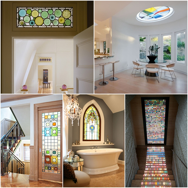 ไอเดียแต่งบ้าน ด้วย กระจกสเตนกลาส stain glass