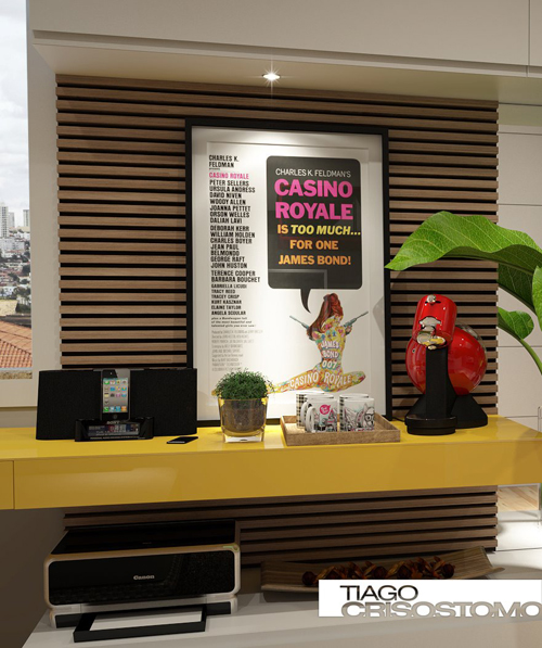 ห้องทำงานโมเดิร์น ห้องทำงานสีสด เอาใจคนรุ่นใหม่