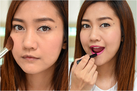 เทคนิคการแต่งหน้าฉ่ำ ๆ