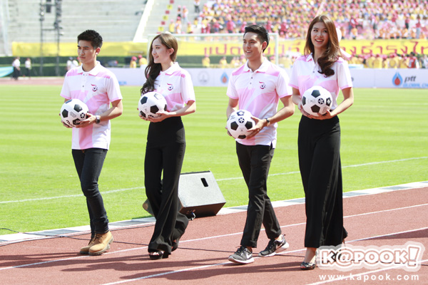 ประชันสาวสวยหนุ่มหล่อ งานบอลจุฬาฯ-ธรรมศาสตร์ 