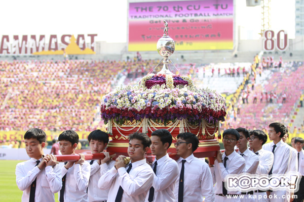 ประชันสาวสวยหนุ่มหล่อ งานบอลจุฬาฯ-ธรรมศาสตร์ 