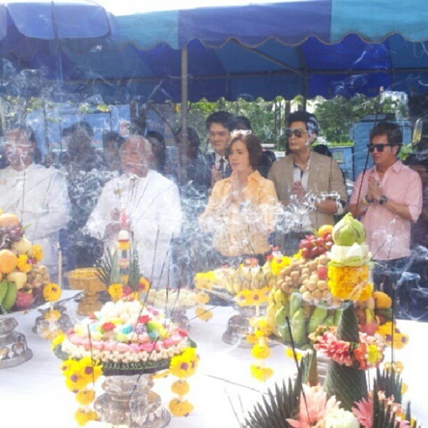 บวงสรวงละคร คุณสามี (กำมะลอ) ที่รัก