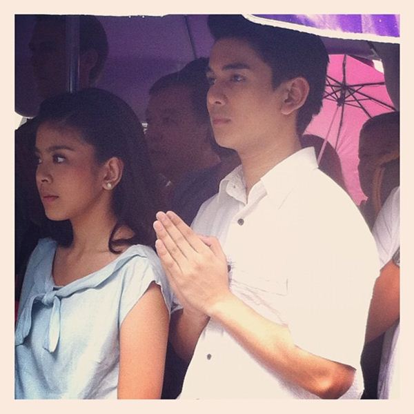 บวงสรวง คู่กรรม บี้-หนูนา รับบท โกโบริ-อังศุมาลิน