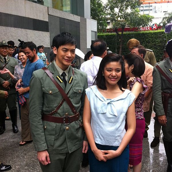 บวงสรวง คู่กรรม บี้-หนูนา รับบท โกโบริ-อังศุมาลิน