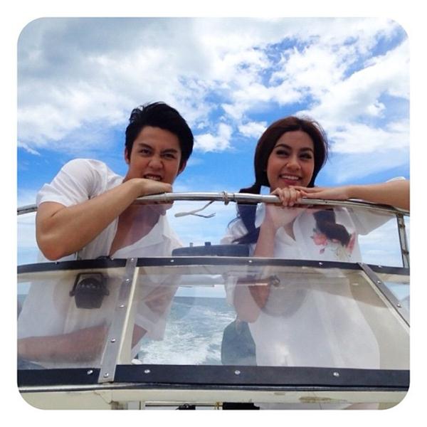 หมาก-คิม กับฉากสวีทริมทะเล ปัญญาชนก้นครัว