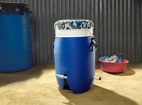 เครื่องซักผ้าประหยัดไฟ ใช้พลังงานถีบ