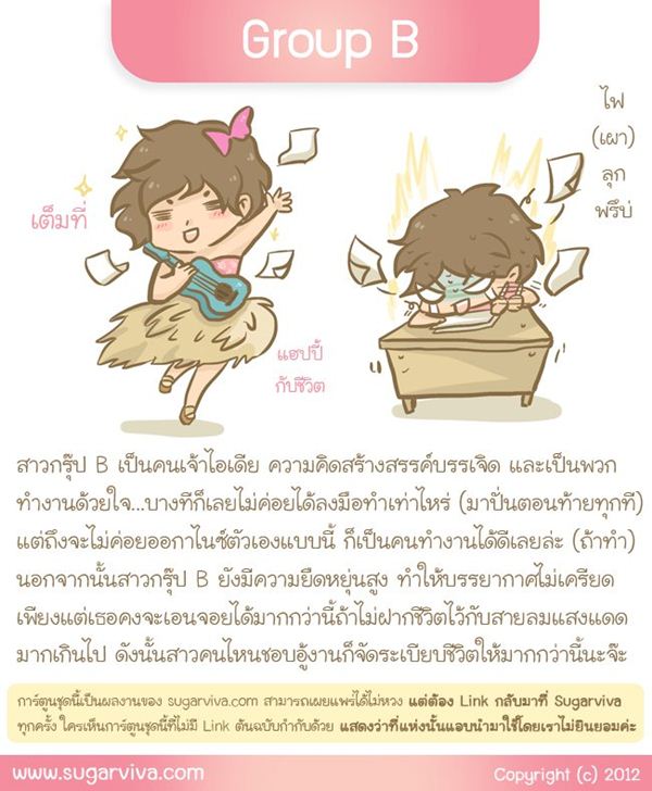 ทายนิสัยจากกรุ๊ปเลือด มาดูกันซิ สาว ๆ แต่ละกรุ๊ปเลือด เป็นคนแบบไหนกันนะ