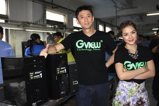คุณเฉิน บอสใหญ่ Gview และ ลิเดีย พรีเซ็นเตอร์