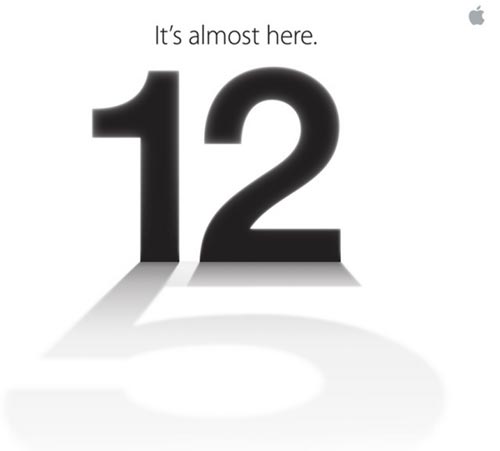  เปิดตัว 	iphone 5 