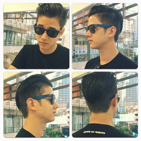 ทรงผมใหม่ มาริโอ้ เมาเร่อ 